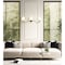 Z-Lite Gianna Wall Sconce, 3-Light, 32 In.W x 10 In.L x 9.75 In.H, Matte Black/White 7509-3S-MB - alternate 4